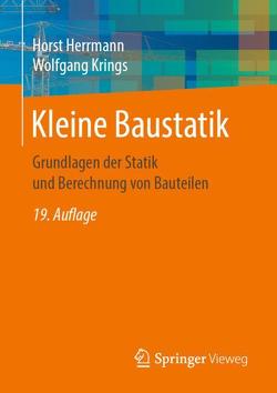 Kleine Baustatik von Herrmann,  Horst, Krings,  Wolfgang