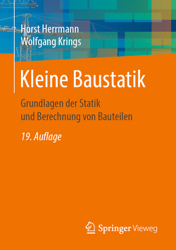 Kleine Baustatik von Herrmann,  Horst, Krings,  Wolfgang