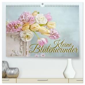 Kleine Blütenwunder (hochwertiger Premium Wandkalender 2024 DIN A2 quer), Kunstdruck in Hochglanz von Pe,  Lizzy