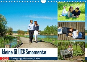 Kleine Glücksmomente Zuneigung, Vertrauen, Liebe (Wandkalender 2022 DIN A4 quer) von Marten,  Martina