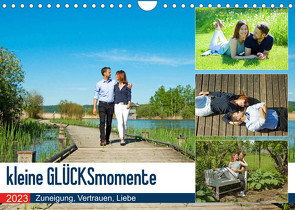 Kleine Glücksmomente Zuneigung, Vertrauen, Liebe (Wandkalender 2023 DIN A4 quer) von Marten,  Martina