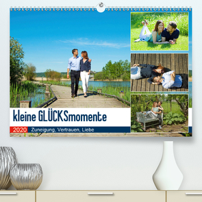 Kleine Glücksmomente Zuneigung, Vertrauen, Liebe (Premium, hochwertiger DIN A2 Wandkalender 2020, Kunstdruck in Hochglanz) von Marten,  Martina