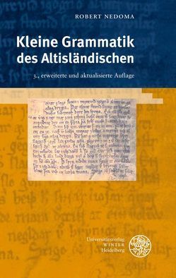 Kleine Grammatik des Altisländischen von Nedoma,  Robert