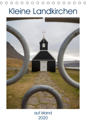 Kleine Landkirchen auf Island (Tischkalender 2020 DIN A5 hoch) von Bernhard,  Anne-Barbara