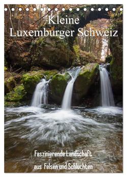 Kleine Luxemburger Schweiz (Tischkalender 2024 DIN A5 hoch), CALVENDO Monatskalender von Kapeller,  Heiko