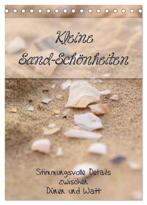 Kleine Sand-Schönheiten / Familienplaner (Tischkalender 2024 DIN A5 hoch), CALVENDO Monatskalender von Bergmann,  Kathleen