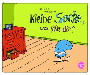 Kleine Socke, was fehlt dir? von Lippa-Wagenmann,  Henrike, Uhing,  Jan