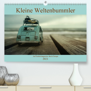 Kleine Weltenbummler 2021 (Premium, hochwertiger DIN A2 Wandkalender 2021, Kunstdruck in Hochglanz) von Junior,  Thomas