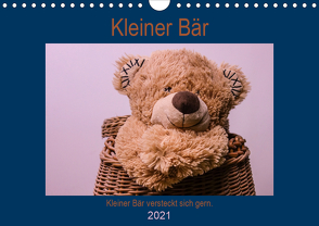 Kleiner Bär versteckt sich gern.AT-Version (Wandkalender 2021 DIN A4 quer) von Altenburger,  Monika