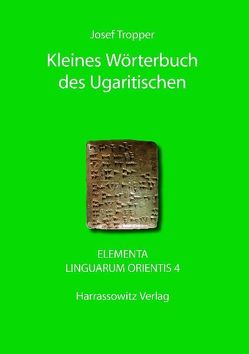 Kleines Wörterbuch des Ugaritischen von Tropper,  Josef