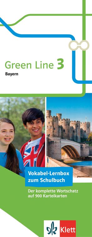 Klett Green Line 3 Bayern Klasse 7 Vokabel-Lernbox zum Schulbuch