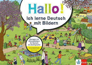 Klett Hallo! Ich lerne Deutsch mit Bildern von Huber,  Ursula