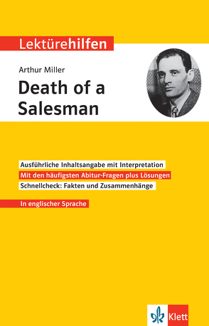 Klett Lektürehilfen Arthur Miller, Death of a Salesman