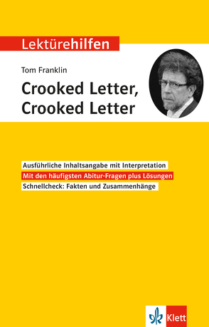 Klett Lektürehilfen Franklin, Crooked Letter, Crooked Letter