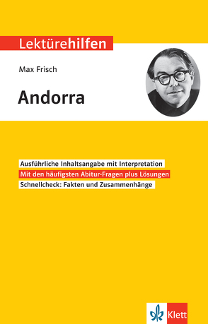 Klett Lektürehilfen Max Frisch, Andorra