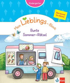 Klett Mein Lieblings-Block Bunte Sommer-Rätsel von Vorbach,  Britta