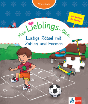 Klett Mein Lieblings-Block Lustige Rätsel mit Zahlen und Formen von Ebbert,  Birgit