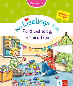 Klett Mein Lieblings-Block Rund und eckig, rot und blau