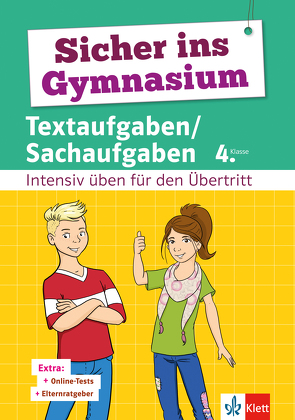 Klett Sicher ins Gymnasium Textaufgaben/Sachaufgaben 4. Klasse von Heuchert,  Detlev, Palmowski,  Sven