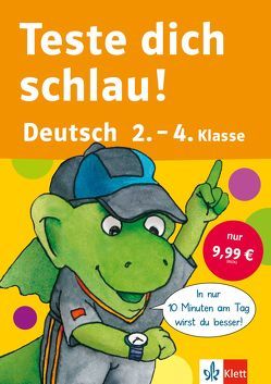 Klett Teste dich schlau Deutsch 2.-4. Klasse