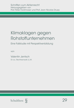 Klimaklagen gegen Rohstoffunternehmen: von Jentsch,  Valentin