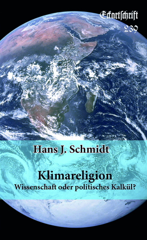 Klimareligion von Schmidt,  Hans-J.