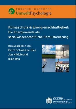 Klimaschutz & Energienachhaltigkeit von Hildebrand,  Jan, Rau,  Irina, Schweizer-Ries,  Petra