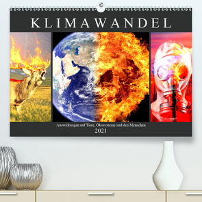 Klimawandel. Auswirkungen auf Tiere, Ökosysteme und den Menschen (Premium, hochwertiger DIN A2 Wandkalender 2021, Kunstdruck in Hochglanz) von Hurley,  Rose