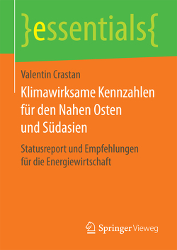 Klimawirksame Kennzahlen für den Nahen Osten und Südasien von Crastan,  Valentin