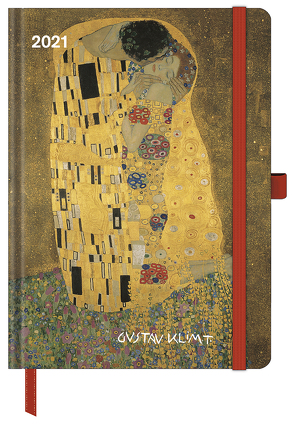 Klimt 2021 – Buchkalender – Taschenkalender – Kunstkalender – 16×22 von Klimt,  Gustav