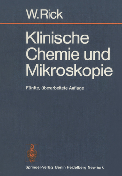 Klinische Chemie und Mikroskopie von Rick,  Wirnt