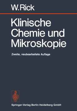 Klinische Chemie und Mikroskopie von Rick,  Wirnt