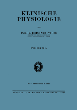 Klinische Physiologie von Stuber,  Berhard