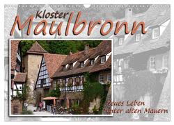 Kloster Maulbronn – Neues Leben hinter alten Mauern (Wandkalender 2024 DIN A3 quer), CALVENDO Monatskalender von Reiter,  Monika