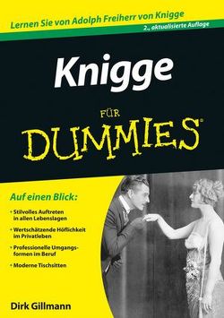 Knigge für Dummies von Gillmann,  Dirk