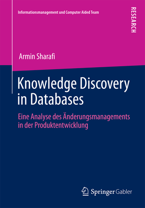 Knowledge Discovery in Databases von Sharafi,  Armin