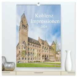 Koblenz Impressionen (hochwertiger Premium Wandkalender 2024 DIN A2 hoch), Kunstdruck in Hochglanz von Stock,  pixs:sell@Adobe