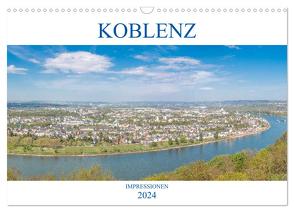 Koblenz Impressionen (Wandkalender 2024 DIN A3 quer), CALVENDO Monatskalender von Stock,  pixs:sell@Adobe