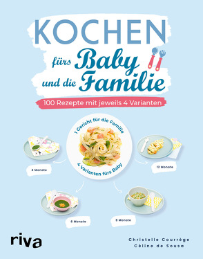 Kochen fürs Baby und die Familie von Courrège,  Christelle, de Sousa,  Céline