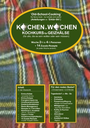 Kochen in Wochen 2 von Wittbrodt,  Marend