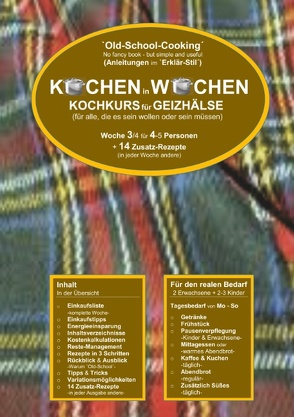 Kochen in Wochen 3 von Wittbrodt,  Marend