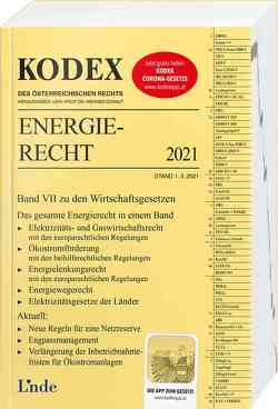 KODEX Energierecht 2021 von Altmann,  Christoph, Doralt,  Werner