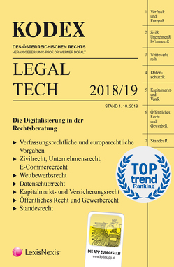 KODEX Legal Tech von Anderl,  Axel, Doralt,  Werner