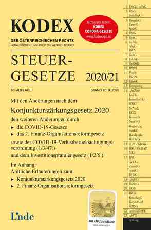 KODEX Steuergesetze 2020/21 von Bodis,  Andrei, Doralt,  Werner