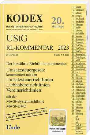 KODEX UStG-Richtlinien-Kommentar 2023 von Doralt,  Werner, Pernegger,  Robert