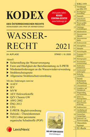 KODEX Wasserrecht 2021 von Doralt,  Werner, Hefler,  Friedrich