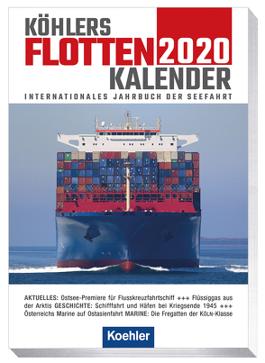 Köhlers Flottenkalender 2020 von Witthöft,  Hans Jürgen