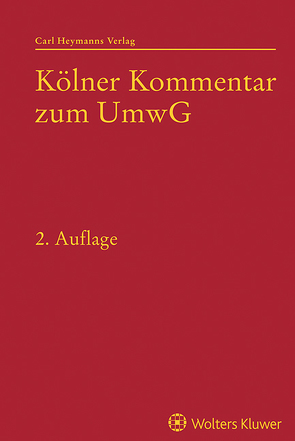 Kölner Kommentar zum Umwandlungsgesetz von Dauner-Lieb,  Barbara, Simon,  Stefan, Wilsing,  Hans-Ulrich