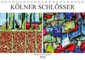 Kölner Schlösser – surreal ins Licht gestellt (Tischkalender 2018 DIN A5 quer) von Meerstedt,  Marina