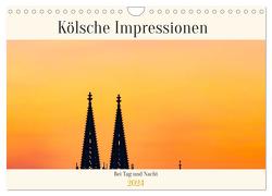 Kölsche Impressionen bei Tag und Nacht (Wandkalender 2024 DIN A4 quer), CALVENDO Monatskalender von ellenlichtenheldt,  ellenlichtenheldt